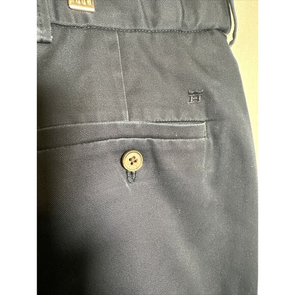 Hagger Classic Fit Premium No Iron Khaki Blue Men’s Pants Size 44x32 - Picture 3 of 5